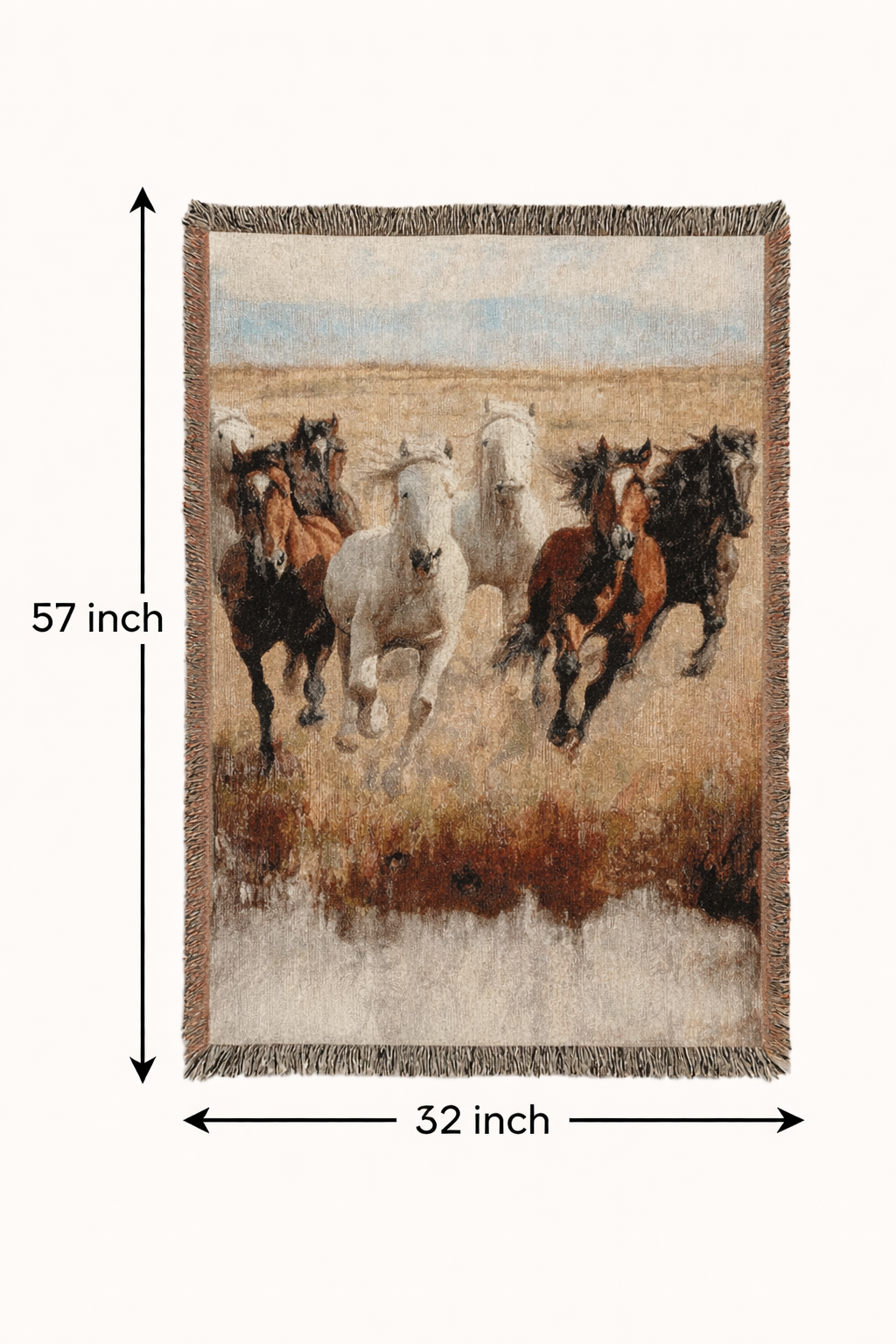 Western Wild Herd Blanket