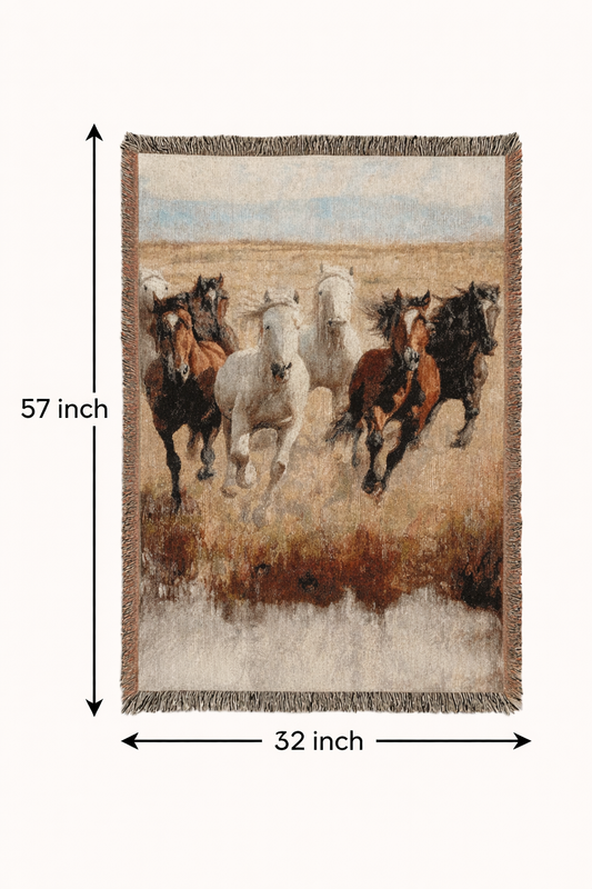 Western Wild Herd Blanket